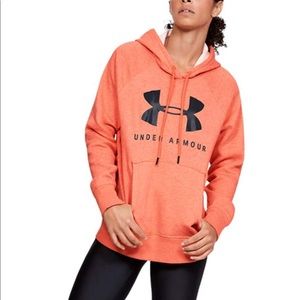 Under Armour Womens Rival Fleece Sportstyle Hoodie